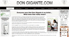 Desktop Screenshot of dongigante.com